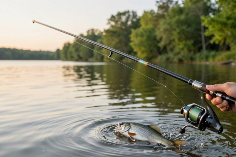 O que Significa Ação da Vara de Pesca